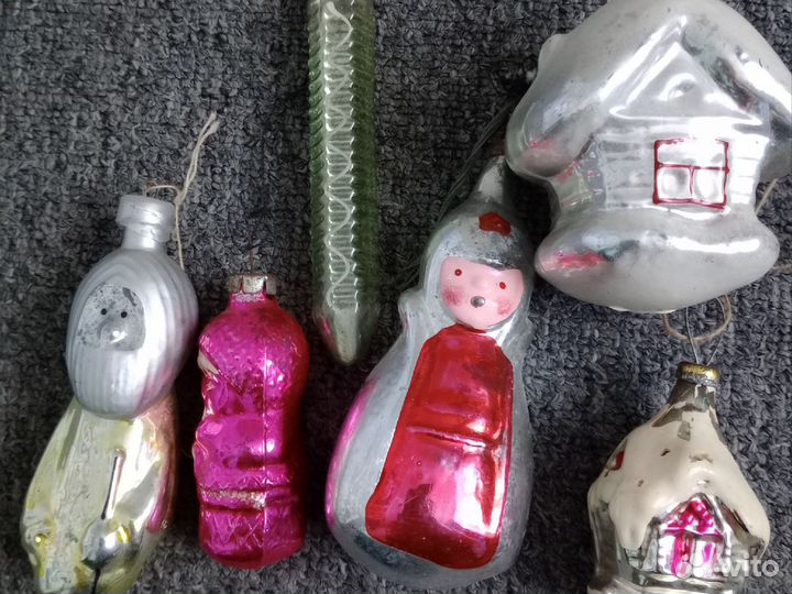 Елочные игрушки СССР