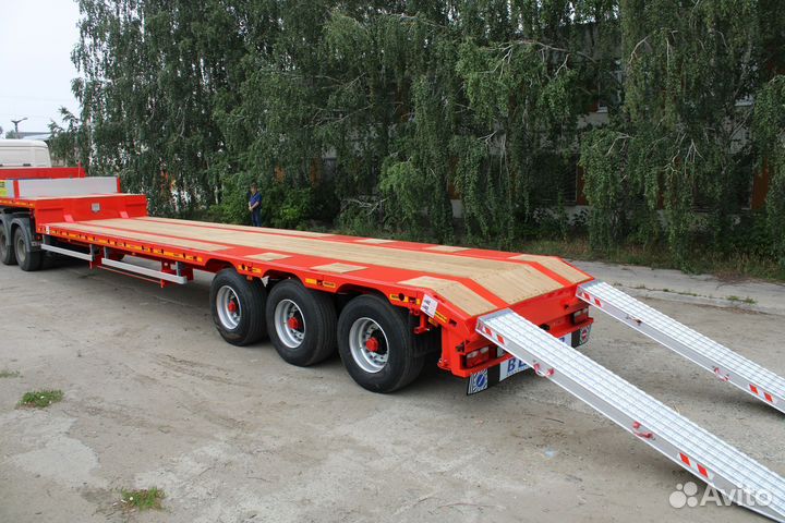 Полуприцеп трал (тяжеловоз) Berger 9853, 2023