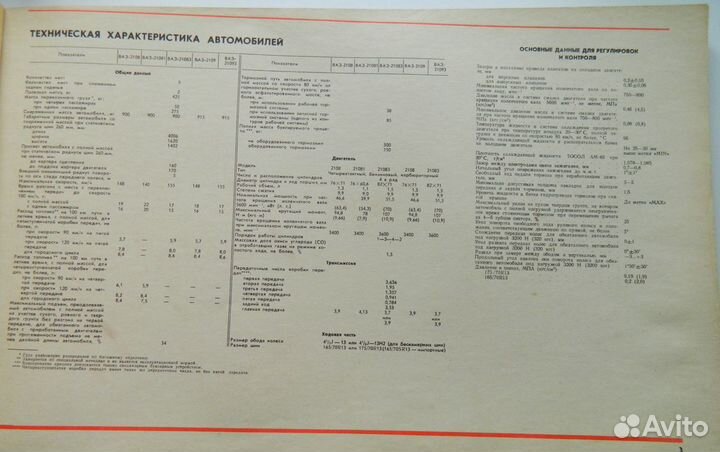 Многокрасочный альбом Автомобили ваз