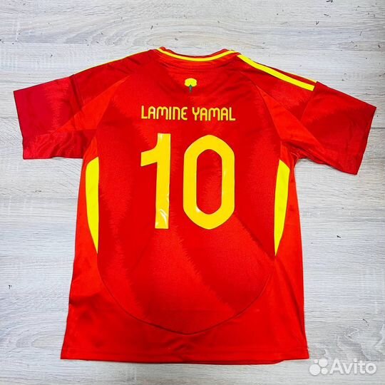 Детская футбольная форма Ямаль с гетрами