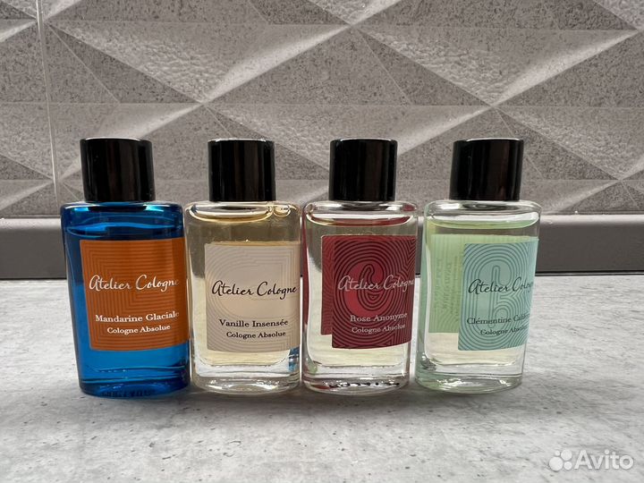 Atelier Cologne миниатюры по 7 мл