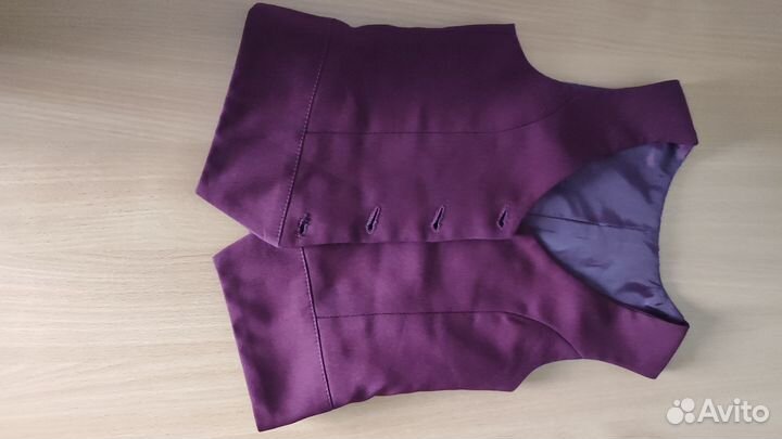 Жилетка для девочки школьная 122-128