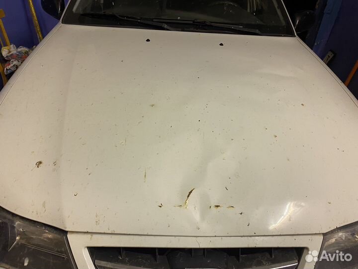 Капот на daewoo nexia