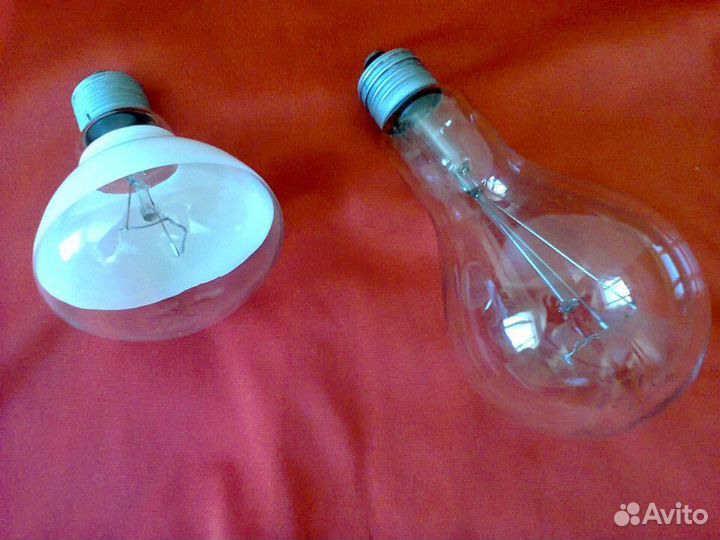 Лампа элект. с отражателем для фото Эл.лампа.СССР