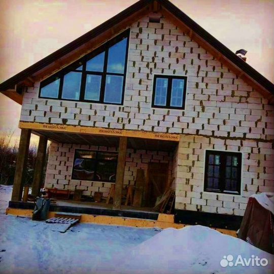 Пластиковые окна. остекление коттеджей