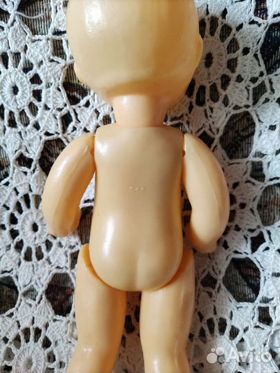 Редкая кукла, пупс СССР. Рельефка.Сибигрушка