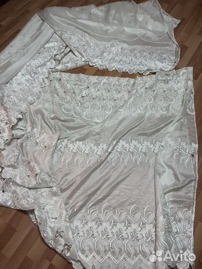 Тюль комплект из 2 штук