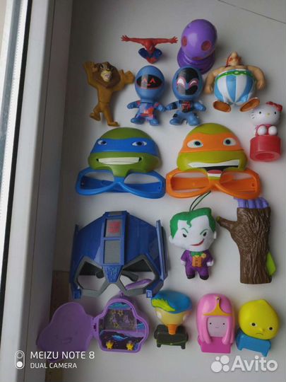 Коллекционные игрушки Макдоналдс хепимил