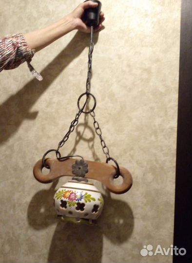 Светильник подвесной винтаж