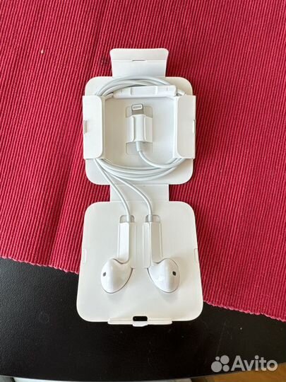 Наушники apple earpods lightning