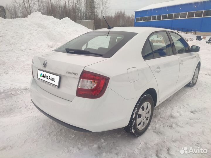 Skoda Rapid 1.6 МТ, 2019, 56 000 км