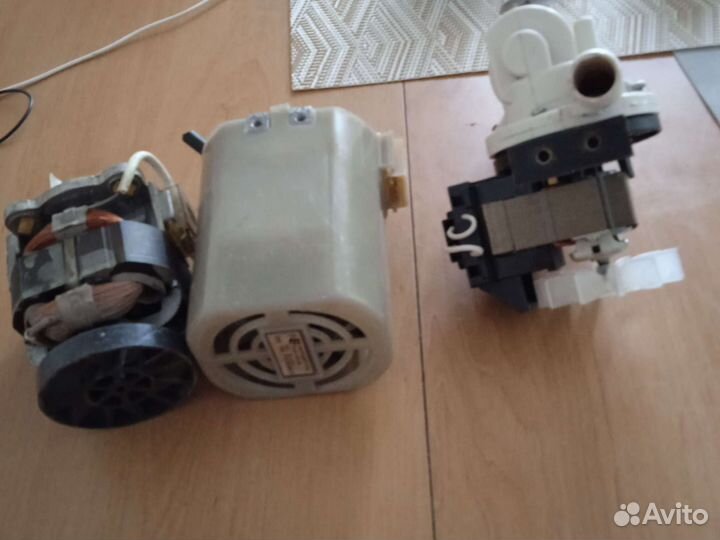 Помпы, электродвигатели насоса стиральных машин