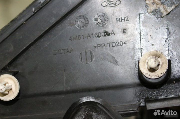 Накладки зеркала (крыла) Ford Focus 2