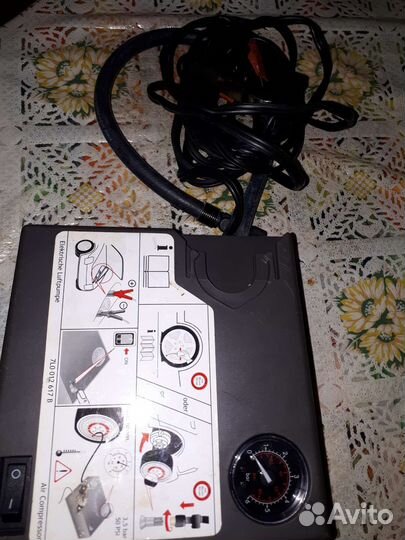 Компрессор для подкачки шин