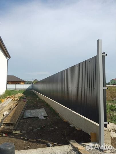 Строительство заборов под ключ