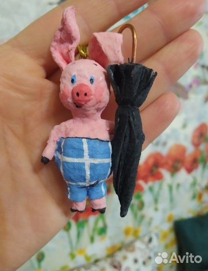 Набор ёлочные ватные игрушки Винни Пух и К'