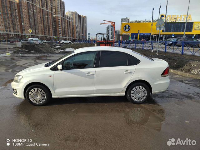 Volkswagen Polo 1.6 AT, 2019, 110 000 км