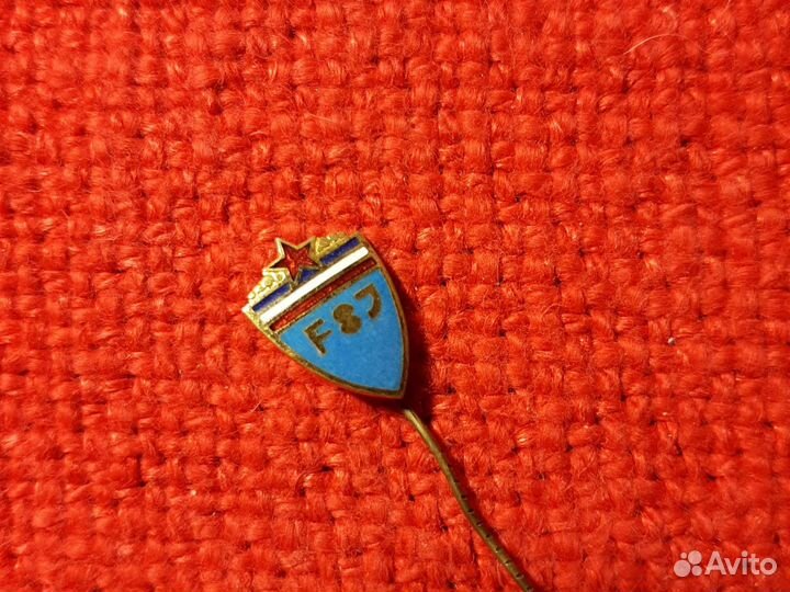 Знак/ федерация футбола Югославии/20век