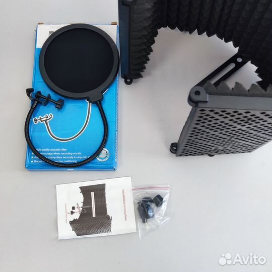 Акустический экран 5 створок + поп фильтр