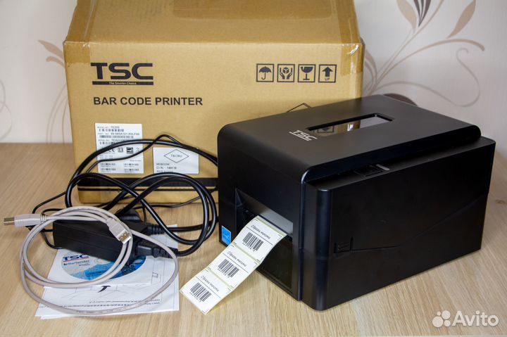 Принтер для чеков/наклеек/этикеток TSC TE200