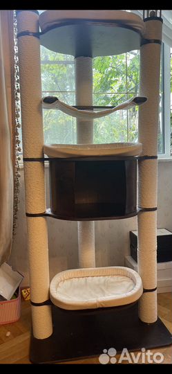 Игровой комплекс для кошек когтеточка