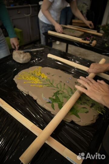 Мастер-класс по ботаническому барельефу