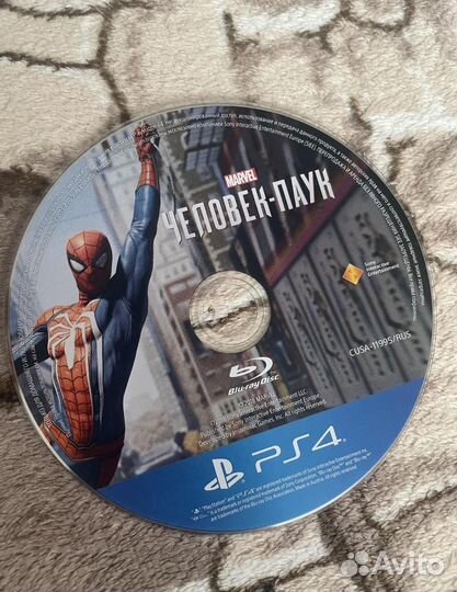 Игра на ps4 человек паук 2018 года