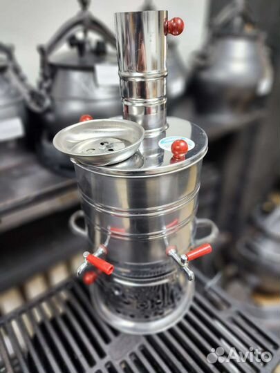 Самовар Турецкий Zarifis 3.5л 2 крана