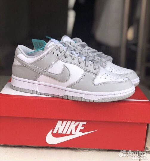 Nike dunk low grey fog Оригинал