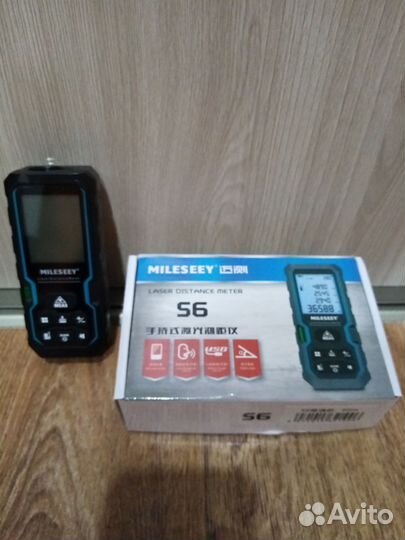 Лазерная рулетка Mileseey S6 40м