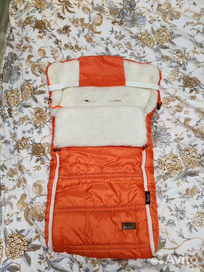 Зимний конверт в коляску