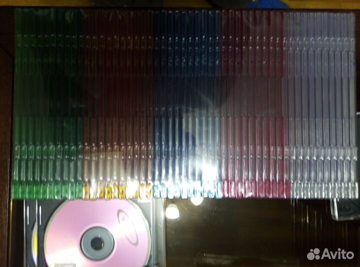 Диски чистые CD-RW, CD-R, коробки для DVD и CD