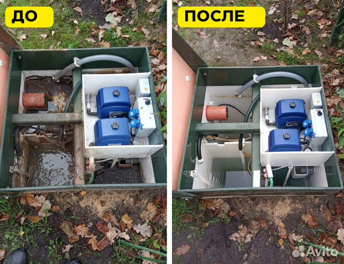 Обслуживание и ремонт септиков