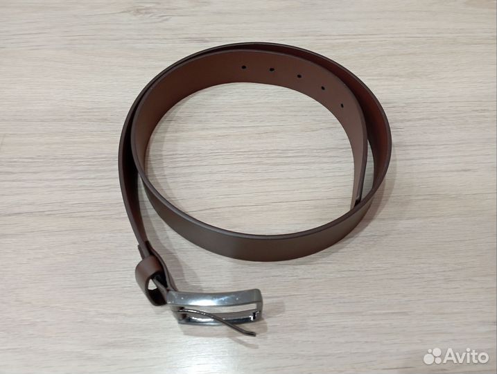Ремень мужской 105 см коричневый