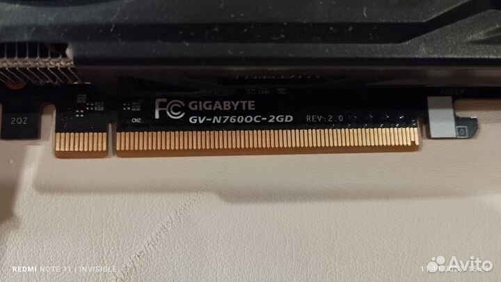 Игровая Видеокарта Gigabyte GTX 760
