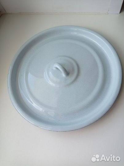 Кастрюля эмалированная СССР новая