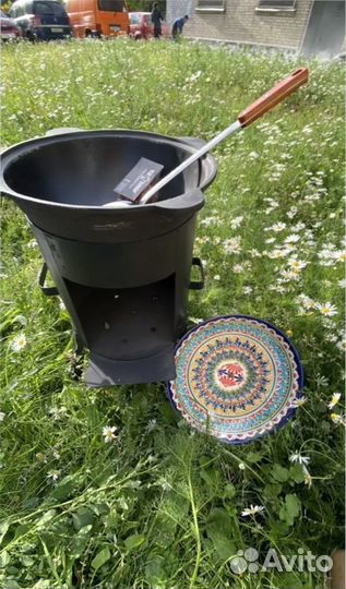 Казан 8 литров с печкой