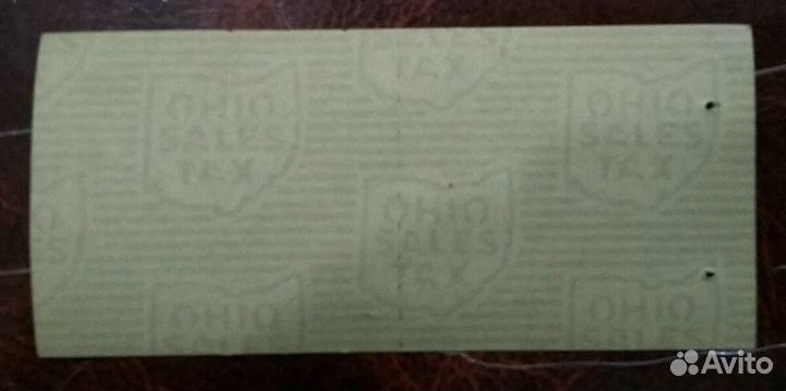 Налоговая квитанция США