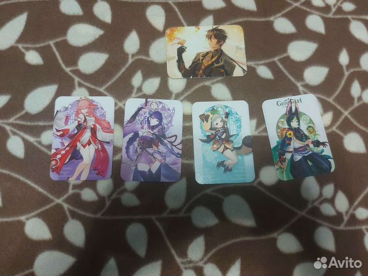 Genshin impact карточки