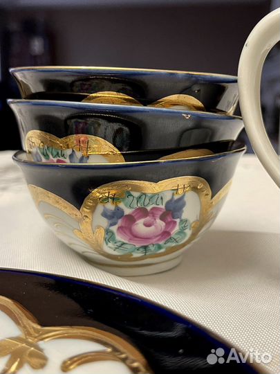 Чайный сервиз в восточном стиле