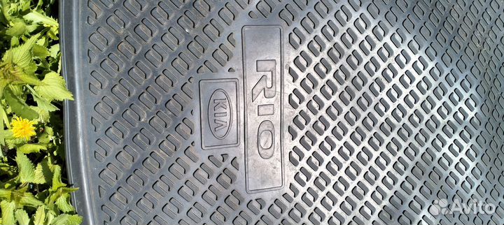 Коврик в багажник kia rio 4