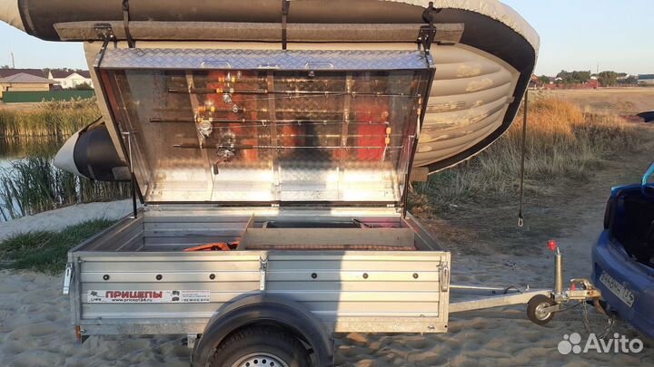 Прицеп легковой для лодки пвх