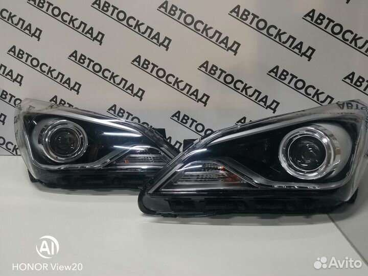 Хендай солярис 2014 Hyundai Solaris фара линза