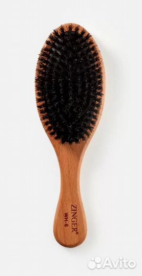Деревянная массажная расческа Zinger WH6 Bristle