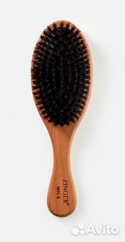 Деревянная массажная расческа Zinger WH6 Bristle