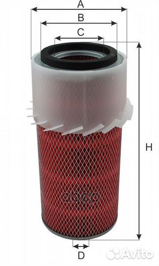 Фильтр воздушный AG615 Goodwill