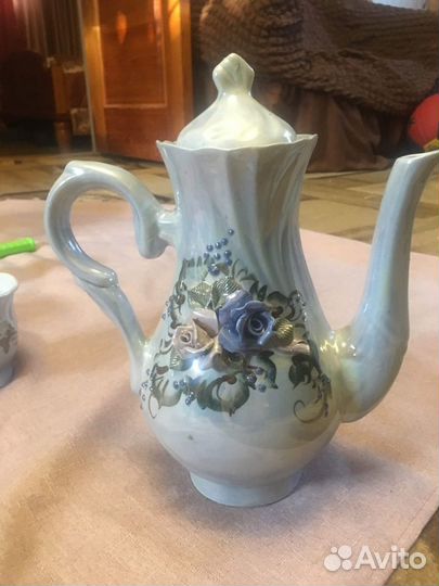 Сервиз кофейный и чайный 16 предметов