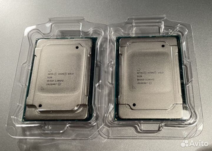 Intel Xeon Gold 6138 и выше, новые в наличии