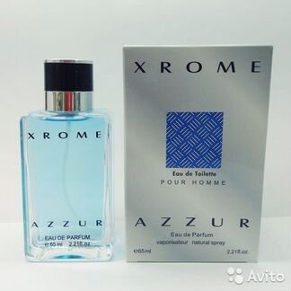 Духи xrome azzur 65 мл / мужской аромат