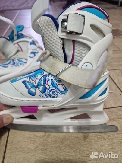 Коньки детские раздвижные